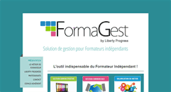 Desktop Screenshot of formagest.fr