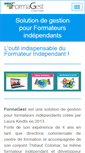 Mobile Screenshot of formagest.fr